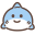 cute shark sticker