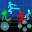 Stickman Neon Street Fighting