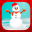 Decorate snowman Christmas