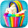 Cooking Colorful Cupcakes Game! Rainbow Desserts 1.0