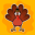 Thanksgiving Day Stickers * 1.3